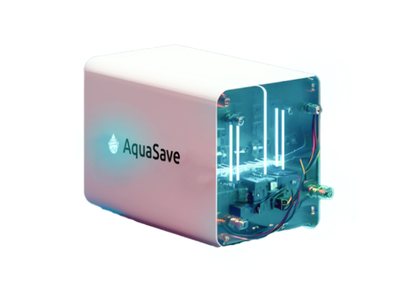 Aquasave product Cryptocurrency rewards eco-friendly water practices.